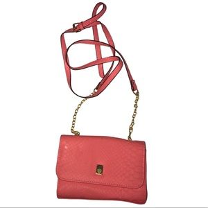 Pink Coral Crossbody Handbag